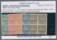 Serbien: 1880, Definitives "Milan", Specialised Assortment Of 32 Stamps Incl. Complete Set Blocks Of - Serbie