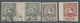 Delcampe - Serbien: 1880, Definitives "Milan", Specialised Assortment Of 32 Stamps Incl. Complete Set Blocks Of - Serbie