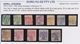 Delcampe - Serbien: 1901/1915, Mint And Used Assortment Of 96 Stamps, Incl. Compete Sets, Multiples, Misplaced - Serbien