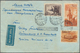 Sowjetunion: 1924/91 Ca. 430 Covers, Cards, Letters, Postal Stationary, While Overprints, Revaluatio - Covers & Documents