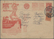 Sowjetunion - Ganzsachen: 1930/1938, Collection Of Apprx. 100 Commercially Used Pictorial Cards, Eac - Unclassified