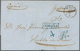 Spanien: 1789/1880, Very Interesting Lot Of Ca. 35 Folded Letters Without Stamps (international Post - Cartas & Documentos