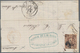 Spanien: 1868/1876, Five Folded Letters All Franked To France. One Letter With "T" Mark For Underpai - Lettres & Documents