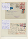Spanien: 1904/1957, Mainly 1930s, Collection Of 38 Cover/cards With Philatelic And Commercial Covers - Covers & Documents
