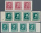 Spanien: 1930/1944 (ca.), Accumulation With Several Better And Unusual Issues Incl. Imperforate Stam - Briefe U. Dokumente