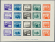 Spanien: 1938, Army And Navy Perforated And IMPERFORATED Miniature Sheets In A Lot With 20 Miniature - Covers & Documents