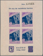 Delcampe - Spanien - Lokalausgaben: 1937, PI DE LLOBREGAT: Accumulation Of Four Different ZIG-ZAG ROULETTED Min - Nationalistische Ausgaben