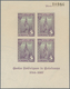 Spanien - Lokalausgaben: 1937, VINEBRE: Accumulation Of Two Different Miniature Sheets 4 X 5cts. In - Emisiones Nacionalistas