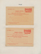 Delcampe - Spanien - Ganzsachen: 1873/1988 Collection Of Unused Postal Stationery Including The Colonial Areas, - 1850-1931