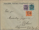 Tschechoslowakei: 1918/1920, Lot Of Specialities: Cover Franked With Revolution Overprints, Hradcany - Briefe U. Dokumente