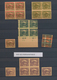 Tschechoslowakei: 1918/1920, PRINTER'S PROOFS Of Early Issues, Collection Of Apprx. 630 Imperforate - Cartas & Documentos