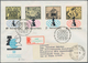 Delcampe - Ungarn: 1964/1982, IMPERFORATE ISSUES, Collection Of Apprx. 430 Different F.d.c. Bearing Imperforate - Lettres & Documents