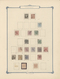 Delcampe - Europa: 1850/1930 (ca),2 Großformatige,alte Permanent Alben (ca 37x39 Cm, Klemmbinder)mit Umfangreic - Sonstige - Europa