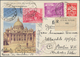 Europa: 1893 - 1965 (ca.), Accumulation Of Over 75 Covers, While FDC, Foreign Mixed Frankings, Air A - Andere-Europa