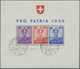Europa - West: 1936/1974 (ca.), Lot Von Rd. 45 Blocks, Dabei Schweiz Block 2, 4 , 5, 7, 10; Liechten - Sonstige - Europa
