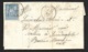 Manche-Lettre Avec Cachet Type 16 De Ducey Sur Sage 15c - 1877-1920: Periodo Semi Moderno