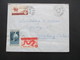 Vietnam 1953 Auslandsbrief Haiphong Nach Schweden! MiF Nr. 81, 82 Und 87 Par Avion / Luftpost - Vietnam