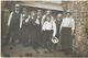 PHOTO PHOTOGRAPHIE CARTE PHOTO GROUPE HOMMES VERRES ET BOULES EN MAINS - Anonymous Persons