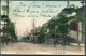 1908 Japan Honcho Dori, Yokohama Postcard - France. Ligne N Paquebot Fr. No 10 - Covers & Documents
