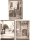 Lot De 3 Photographies Anciennes De Ligurie, Sanremo, Rues Et Porte Animées, Photos Ca 1900 - Luoghi