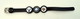 Bracelet Cuir Noir HARLEY DAVIDSON  Bouton Pin's Interchangeable -  AIGLE MOTO MOTARD BIKER - Bracelets