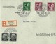 DR  Mi-Nr 622-623 /Freizeit-WeltKongreß,   Echt Gelaufener  Portogerecht-frankierter R-Brief - Covers & Documents