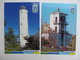 2 PCs Ukraine Henichesk Lighthouse Byriuchyi Island. Lighthouse From Big Set - Fari