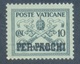 Second  Stamp Of VATICAN 1929 SG / Scott # 2 Mint - Rare - Postal History - Unused Stamps