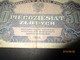 Grand Billet Banknote Pologne 1944 - Polonia