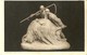 4162 "LA LORO RICCHEZZA - SCULTURA DI CHARLES VAN WIJK " CARTOLINA POST. ORIG. SPEDITA 1926 - Sculture