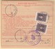Croatia NDH 1943 / Nova Gradiska - Okucani / Paket - Paketkarte, Package Card, Odpremnica / WW2 - Kroatien