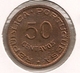 ANGOLA 50 CENTAVOS 1955 TRES RARE - Angola