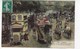 75 - PARIS - Carrefour Des Bd. Montmartre Et Des Italiens - La Station Des Omnibus - Très Animée - 1909 (G157) - Transport Urbain En Surface