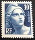 N° 726  NEUF ** SANS CHARNIÈRE ( LOT:418 ) - 1945-54 Marianne Of Gandon
