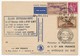 FRANCE - Carte Air France 1er Vol Sans Escale FRANCE AMERIQUE DU SUD - Raid Interrompu 17 Février 1935 - 1927-1959 Lettres & Documents