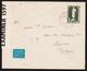 1942. Snorri Sturluson. 1 Kr. Green Solo On Scarce Airmailcover From REYKJAVIK 13 V  ... (Michel 225) - JF317475 - Cartas & Documentos