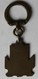 Rare Ancien Porte Clefs émaillé Hôpital Militaire Maritime De Brest HMB Augis Blason Hermines Bretagne - Other & Unclassified