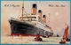 CPA PAQUEBOT R.M.S."MAJESTIC" White Star Line (Repiquage Publicitaire International Travel Agency 14 Deauville) Ship - Paquebots