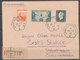 FRANCE - 1945, Reco Cover LYON-BROTTEAUX To ČESKA SKALICE  (Tchecoslovaquie) - 1921-1960: Modern Period