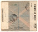 Eritrea-Palestine, 1944 WWII M.E.F / MEF Double Censored, 7 Stamps, High Value Registered Cover III - Erythrée