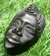 Sculpture Visage Africain   Bois D' ébène  (65x45)mm - Art Africain