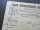 Niederlande 1929 Nr. 171 MeF (3) Ligue Int. Aerophilatelique Per Luchtpst / Airmal / Luftpost Vlieland Und Retour Haag - Covers & Documents