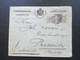 Niederlande 1909 Fournisseur De La Cour Royale D'Espagne Labelliflos Nach Prossnitz Mähren Gesendet! Etablissement Voors - Briefe U. Dokumente