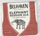 NEW SEALED - BELHAVEN BREWERY (DUNBAR, SCOTLAND) - ELEPHANT SESSION ALE - PUMP CLIP FRONT - Signs