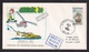 USA: Commemorative Cover 1984, 1 Stamp, Seafair, Cancel Carried By Helicopter USCG, USS Puget Sound (minor Discolouring) - Brieven En Documenten
