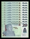 Nigeria Lot Bundle 10 Banknotes 20 Naira 2018 Pick New Polymer SC UNC - Nigeria