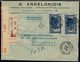 Madagascar - 1941 "G. Angelonidis Tananarive" N° 176 A Sur Enveloppe Recommandée De Analakely, Pour Marseille - B/TB - - Covers & Documents