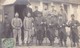 37. MILITARIA. TOURS(A DESTINATION DE) .CARTE PHOTO "LE HOUT".. CAMP DU RUCHARD.  GROUPE DE MILITAIRES.. ANNEE 1907 - Personnages