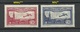 FRANCE 1930 Michel 251 & 255 MNH/MH Flugzeug Air Plane - Ungebraucht