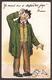 GREAT BRITAIN. EDWARDIAN POSTCARD USED. COMIC / HUMOUR. WHISKEY. NATIONAL SERIES - Humour